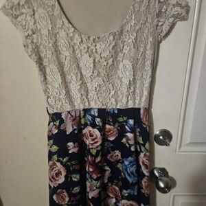 Floral Lace Dress